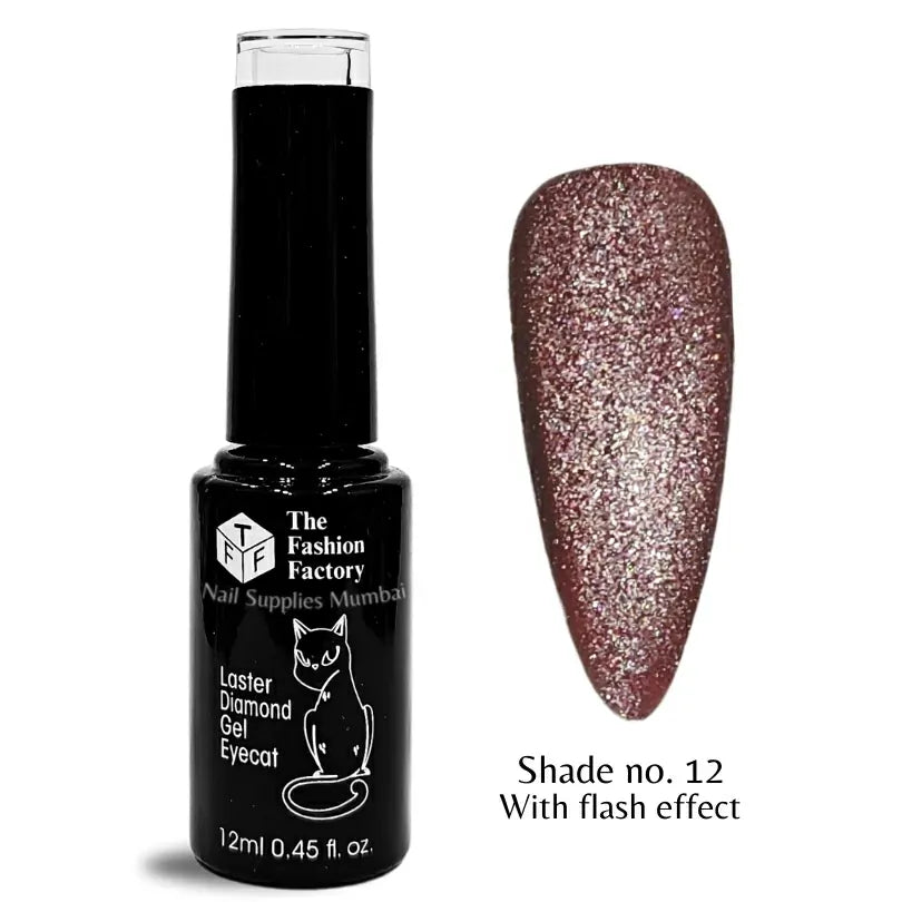 TFF Laser Diamond Cat Eyes Gel Polish (12ml)