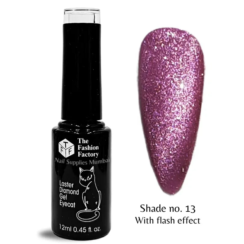 TFF Laser Diamond Cat Eyes Gel Polish (12ml)