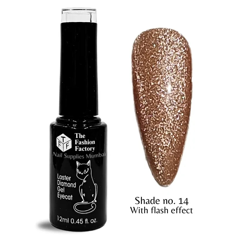 TFF Laser Diamond Cat Eyes Gel Polish (12ml)