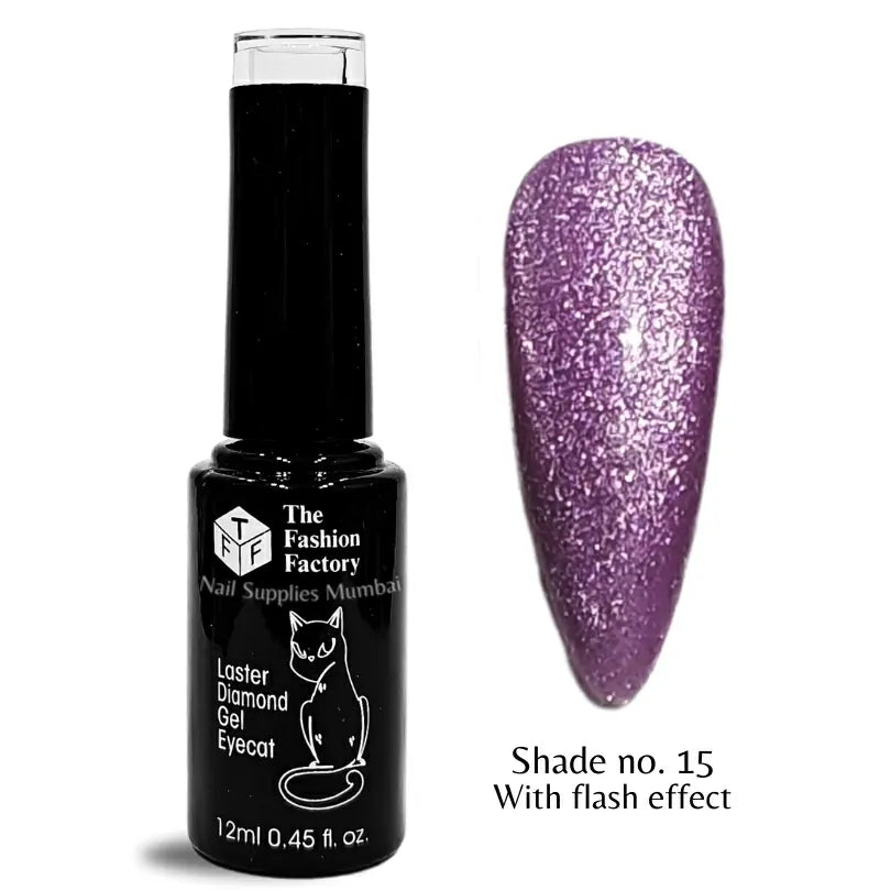 TFF Laser Diamond Cat Eyes Gel Polish (12ml)