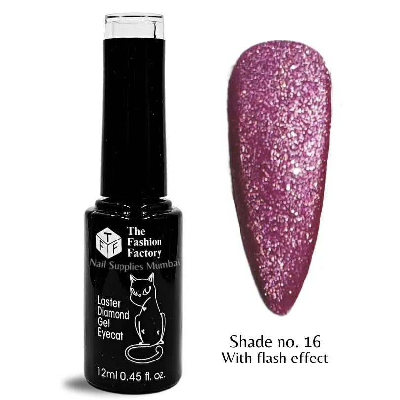 TFF Laser Diamond Cat Eyes Gel Polish (12ml)