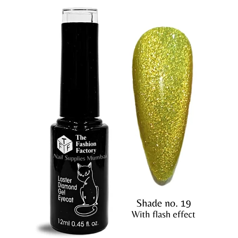 TFF Laser Diamond Cat Eyes Gel Polish (12ml)
