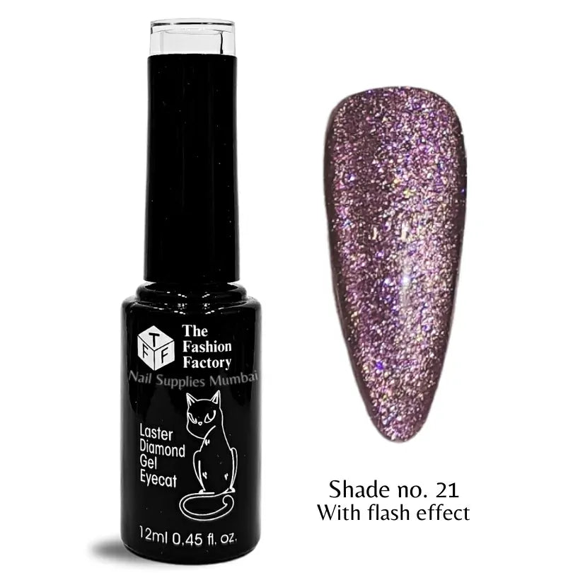 TFF Laser Diamond Cat Eyes Gel Polish (12ml)
