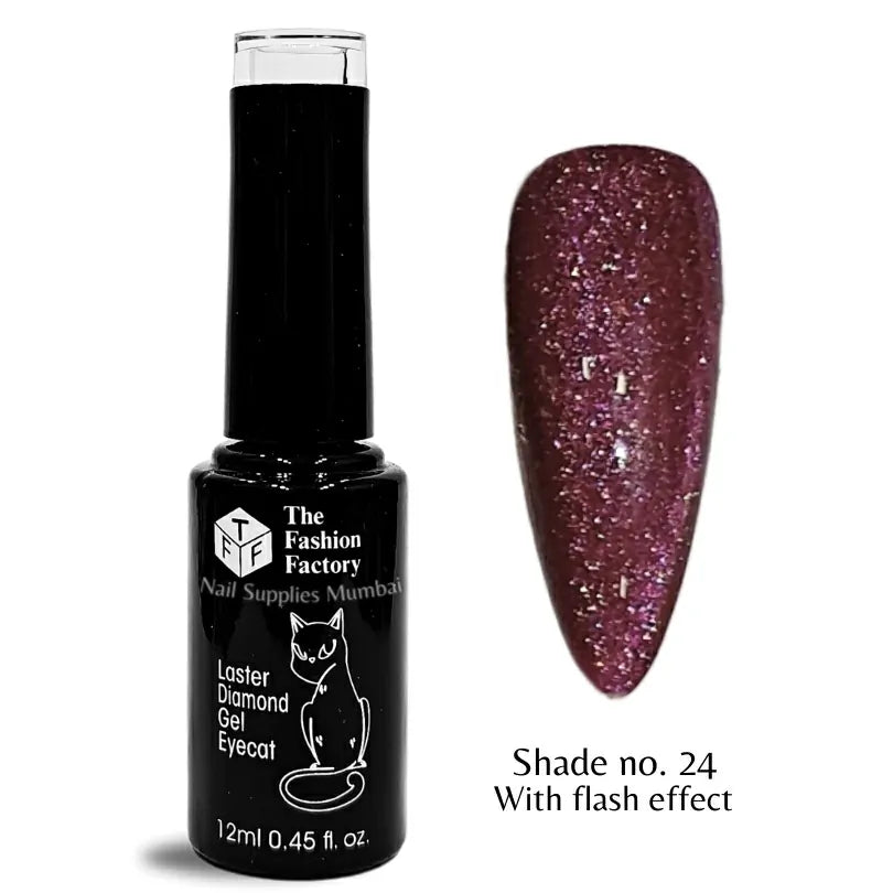 TFF Laser Diamond Cat Eyes Gel Polish (12ml)