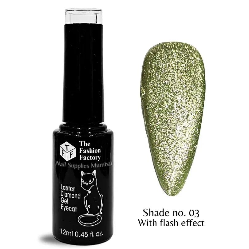 TFF Laser Diamond Cat Eyes Gel Polish (12ml)