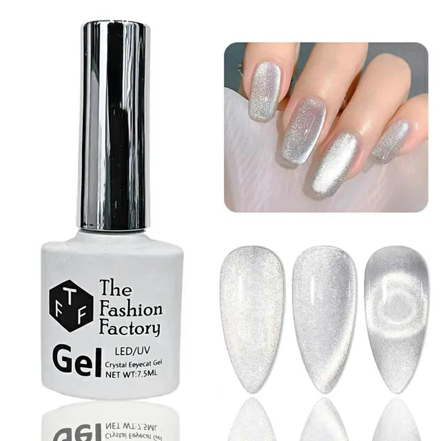 TFF Silver Spar Cat Eye Magnetic Gel Polish (7.5ml)