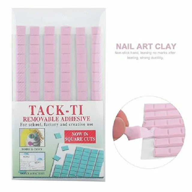 Tack-Ti Removable Multipurpose Adhesive Nail Art Clay (50g)