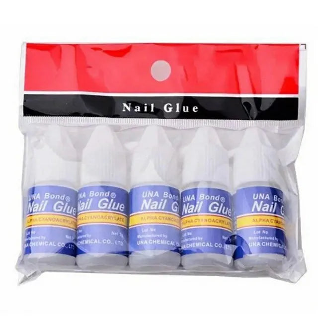 Temporary Stay Nail Glue For Press On Nails (3 Gm Pack Of 5 Pcs)