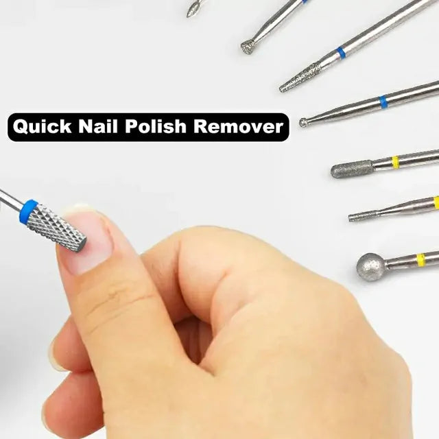The Original Diamond Nail Drill Bits (SC-01) (Set of 6)
