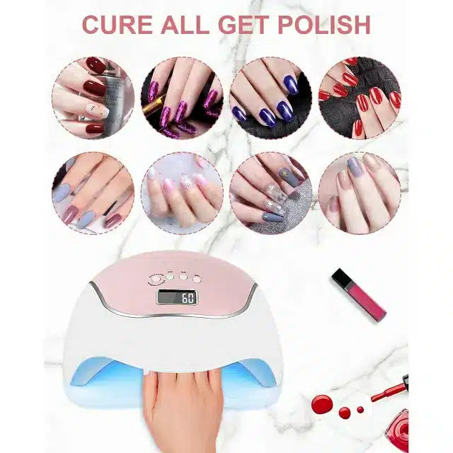 UV LED Nail Lamp (120W) Pink