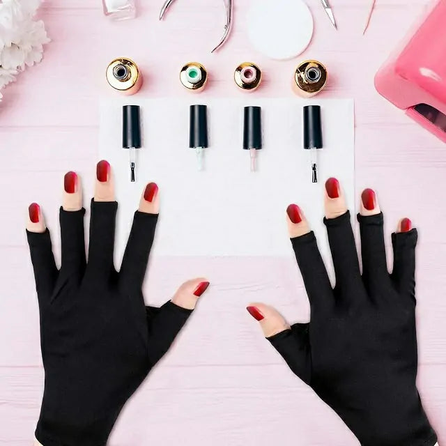 Uv Rays Protector Gloves (Black Or White)