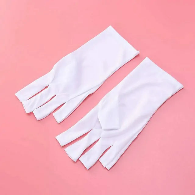 Uv Rays Protector Gloves (Black Or White)