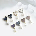Valentines Special Shell Heart Charms (Pack Of 16 Pcs)