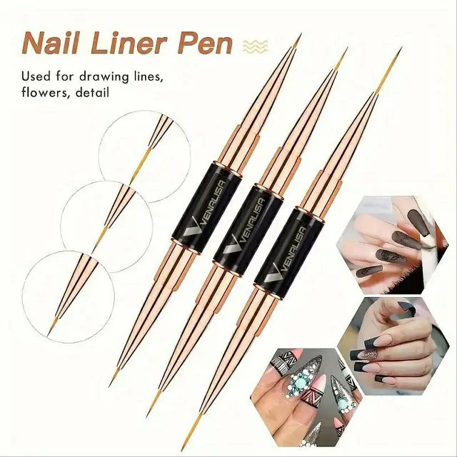 Venalisa 5 In 1 Nail Art Brush Set