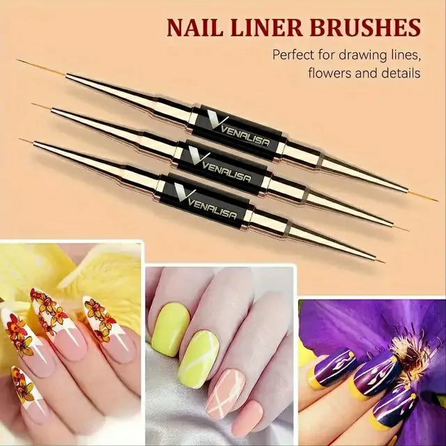 Venalisa 5 In 1 Nail Art Brush Set