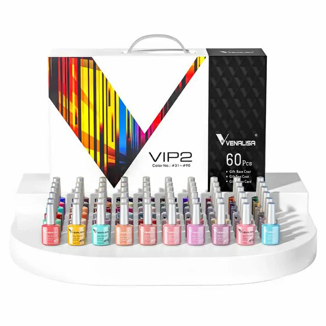 Venalisa 60 Colors Gel Nail Polish Kit VIP2