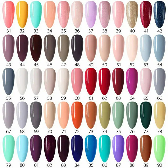 Venalisa 60 Colors Gel Nail Polish Kit VIP2