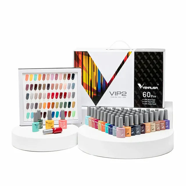 Venalisa 60 Colors Gel Nail Polish Kit VIP2