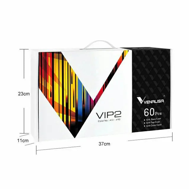 Venalisa 60 Colors Gel Nail Polish Kit VIP2