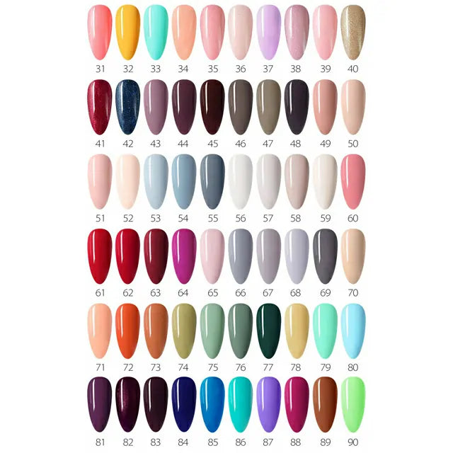 Venalisa 60 Colors Gel Nail Polish Kit VIP2