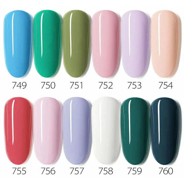 Venalisa 60 Colors Gel Nail Polish Kit VIP3