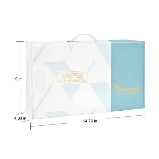 Venalisa 60 Colors Gel Nail Polish Kit VIP3