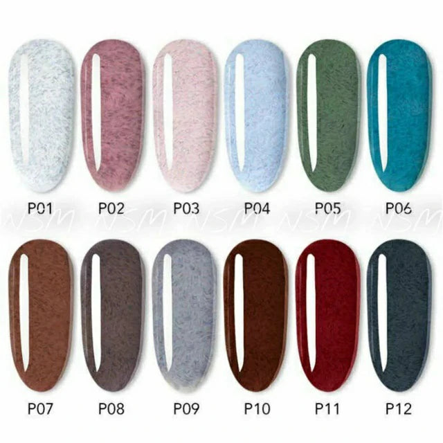 Venalisa Fur Effect Gel Pots (Set of 12)