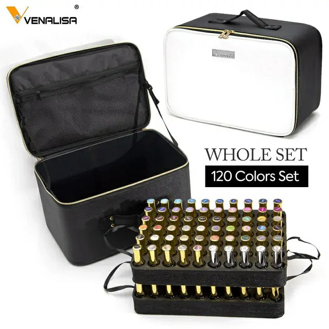 Venalisa Gel Nail Polish Kit (120 Pcs Set)