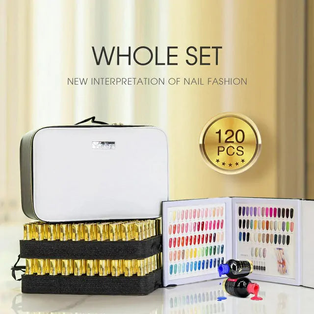 Venalisa Gel Nail Polish Kit (120 Pcs Set)
