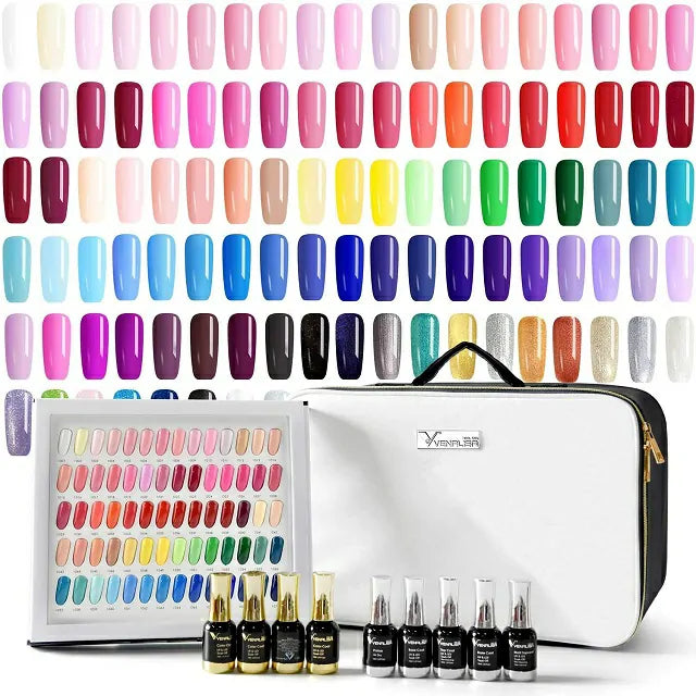 Venalisa Gel Nail Polish Kit (120 Pcs Set)