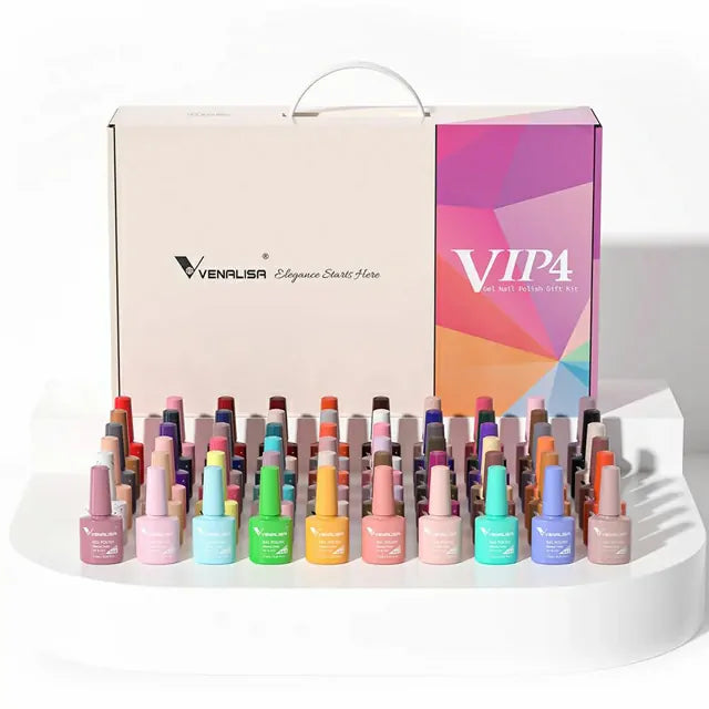 Venalisa Hema Free 60 Colors Gel Nail Polish Kit VIP4