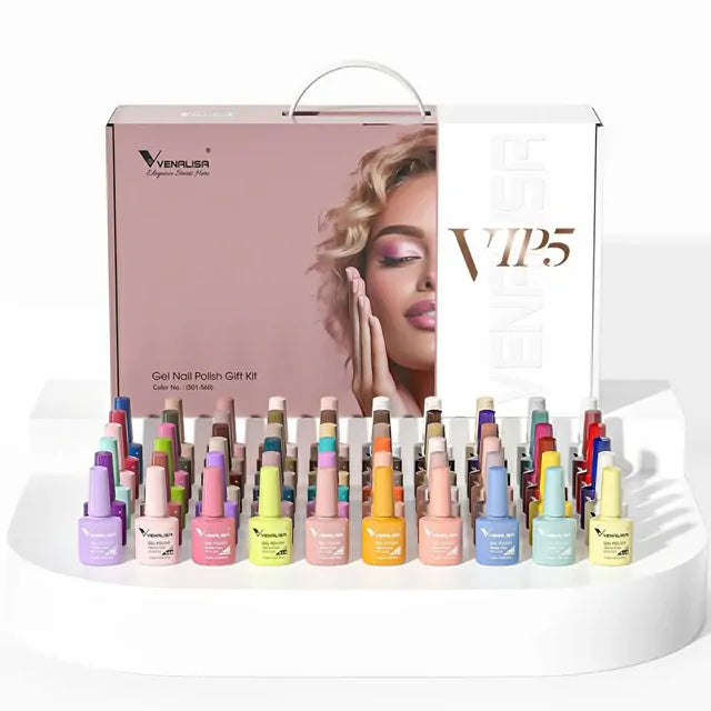 Venalisa Hema Free 60 Colors Gel Nail Polish Kit VIP5