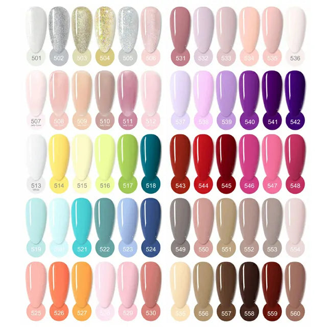 Venalisa Hema Free 60 Colors Gel Nail Polish Kit VIP5