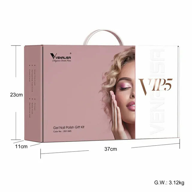 Venalisa Hema Free 60 Colors Gel Nail Polish Kit VIP5
