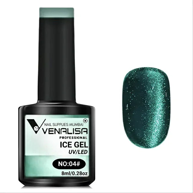 Venalisa Ice Gel Cat Eye Gel Nail Polish (04) (8ml)
