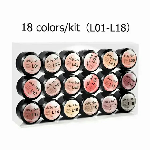 Venalisa Jelly Gel Pots (Set Of 18)