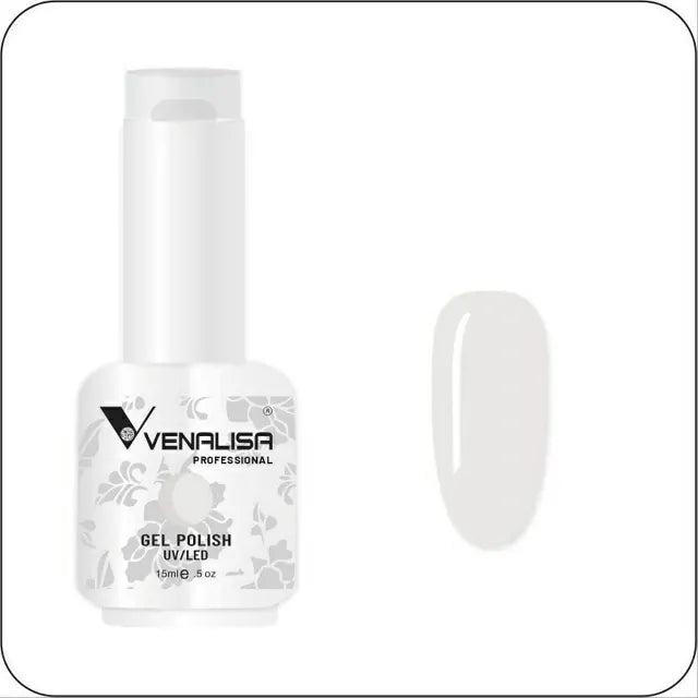 Venalisa Milky White Gel Nail Polish (15ml)