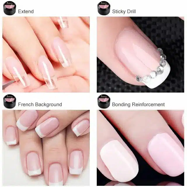 Venalisa Nail Extension Thick Builder Gel v314 White (15ml)