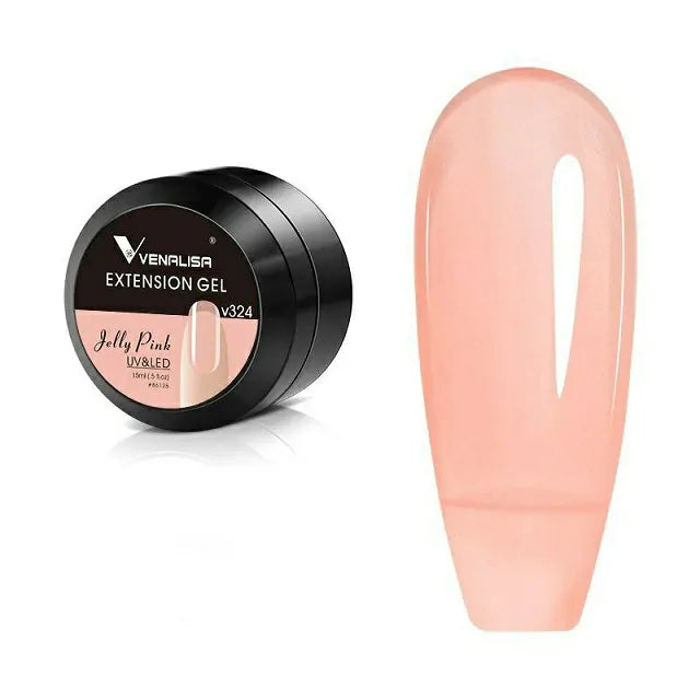 Venalisa Nail Extension Thick Builder Gel v324 Jelly Pink (15ml)