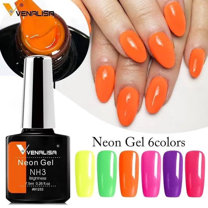 Venalisa Neon Gel Polish (7.5ml)
