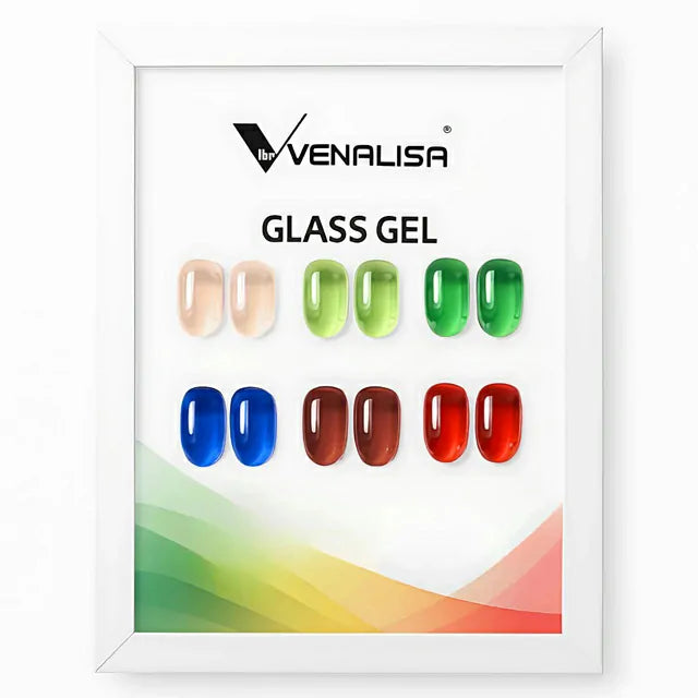 Venalisa Stained Glass Gel Nail Polish Set (10ml)