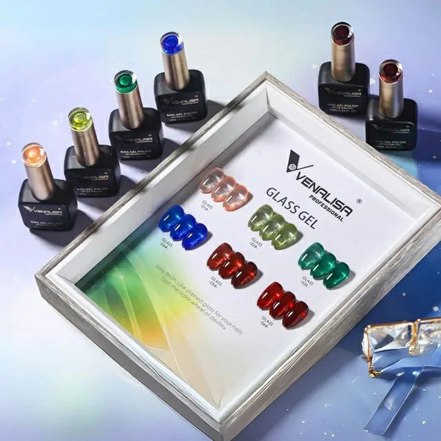 Venalisa Stained Glass Gel Nail Polish (10ml) 02