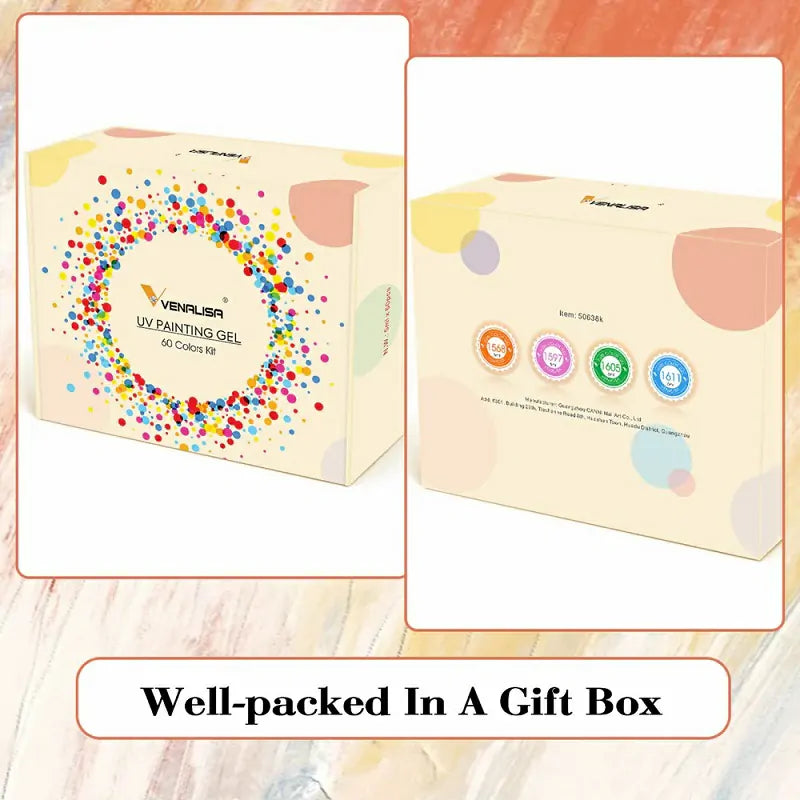 Venalisa UV Painting Gel (60 Colors Kit)