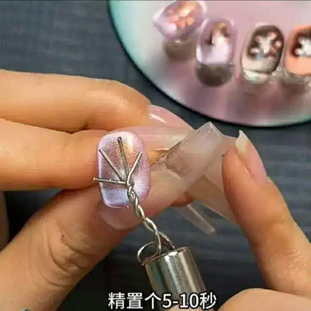 Nail Art Cat Eyes Iron Wire Magnet