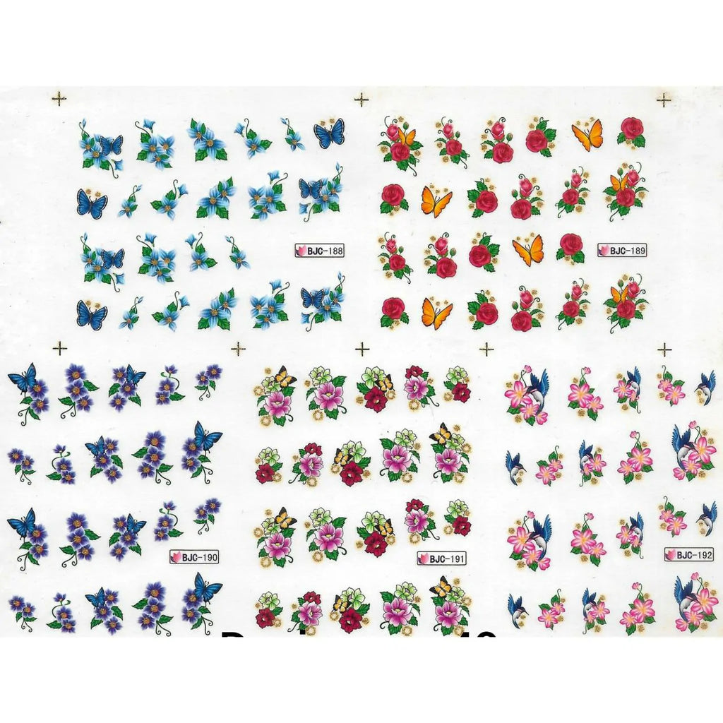 Water Decals Multi Print Sheet No 49 (11 Prints)