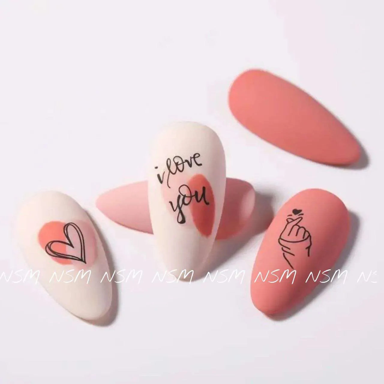 Valentine's Special Hearts, Love And Texts Sticker Sheets (F636)