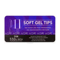 Toe Soft Gel Tips Box (550 tips)