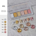 Born Pretty 6 in 1 Chrome Palette