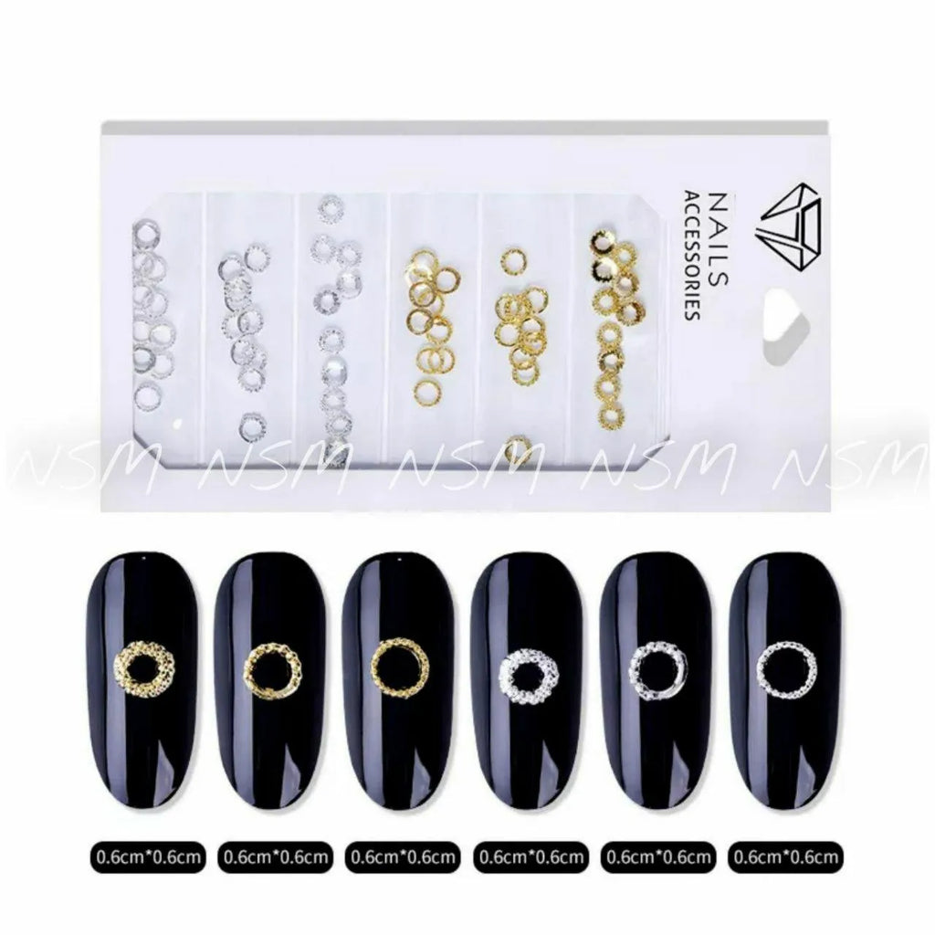 Gold And Silver Round Rivet Sheets