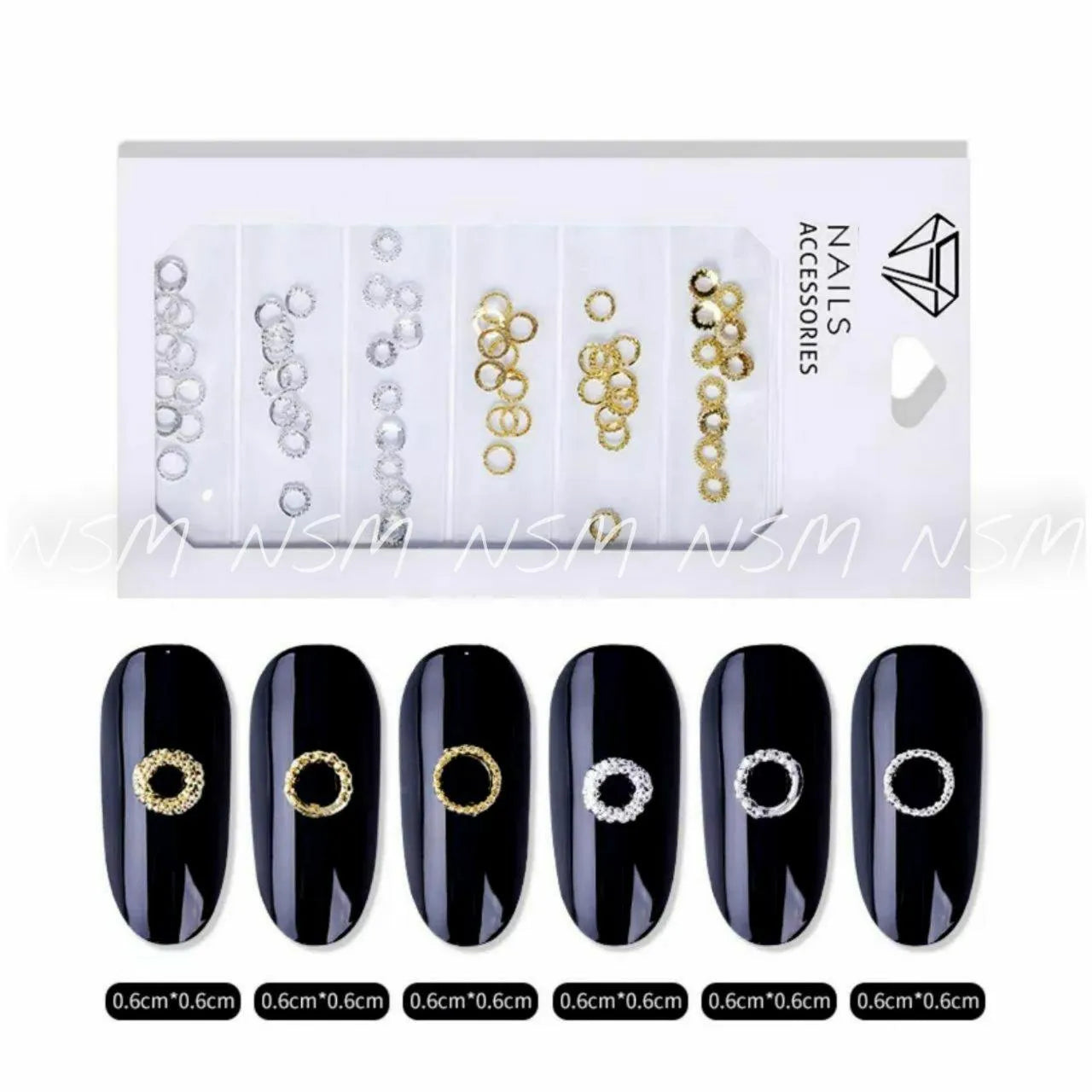 Gold And Silver Round Rivet Sheets